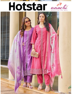 Aanchi Hotstar Readymade Dress Size Set Catalog at Wholesale Rate