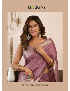 Gobuni Srividya Sarees catalog at Wholesale Rate
