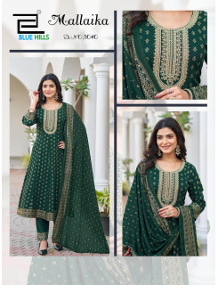 Blue Hills Mallaika Embroidery Salwar Kameez Catalog at Wholesale Rate Blue Hills Mallaika Embroidery Salwar Kameez Catalog at Wholesale Rate