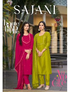 Woodee Sajani Readymade Dress Catalog at Wholesale Rate
