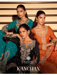 Sayuri Designer Kanchan Designer Wedding Party Salwar Suits Catalog at Wholesale Rate