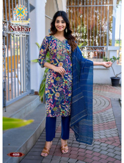Passion Tree Nikhaar Vol 4 Printed Salwar Kameez Catalog at Wholesale Rate