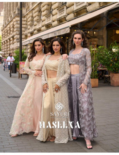 Sayuri Designer Haseena Designer Wedding Party Salwar Suits Catalog at Wholesale Rate