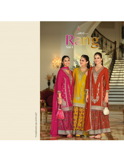 Eba Lifestyle Rang Vol 3 Embroidery Salwar Kameez Catalog at Wholesale Rate