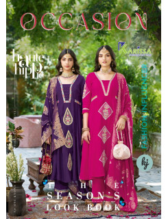 Karissa Occasion Readymade Dress Catalog at Wholesale Rate