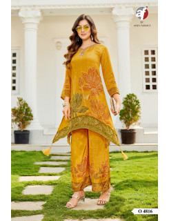 Anju Fabrics Dno4815 Kurtis Palazzo Size Set at Wholesale Rate