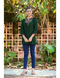 Tips And Tops Twinkle Rayon Kurti Catalog at Wholesale Rate