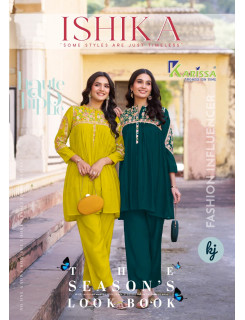 Karissa Ishika Co Ord Set Catalog at Wholesale Rate