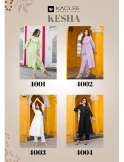 Kadlee Kesha Kurtis With Bottom Catalog at Wholesale Rate