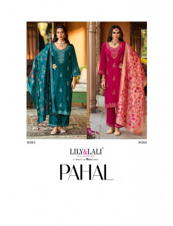 Lily Lali Pahal Embroidery Salwar Kameez Catalog at Wholesale Rate Lily Lali Pahal Embroidery Salwar Kameez Catalog at Wholesale Rate