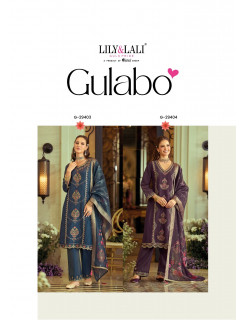 Lily Lali Gulabo Embroidery Salwar Kameez Catalog at Wholesale Rate Lily Lali Gulabo Embroidery Salwar Kameez Catalog at Wholesale Rate