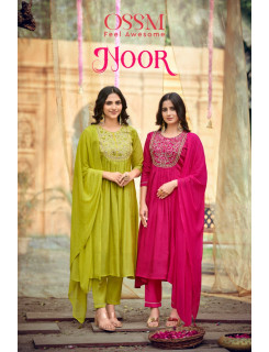 Ossm Noor Embroidery Salwar Kameez Catalog at Wholesale Rate