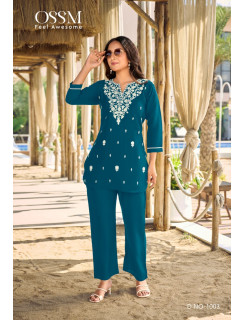 Ossm Vama Vol 5 Co Ord Set Catalog at Wholesale Rate
