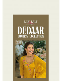 Lily Lali Dedaar Embroidery Salwar Kameez Catalog at Wholesale Rate