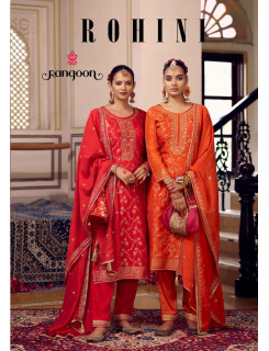 Rangoon Rohini Designer Wedding Party Salwar Suits Catalog at Wholesale Rate