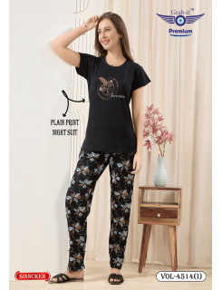 Grab It Sinncker Night Dress Catalog at Wholesale Rate