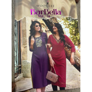 Wooglee Fashion Barbella Vol 14 Rayon Kurti Catalog at Wholesale Rate