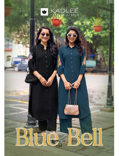Kadlee Blue Bell Kurtis With Bottom Catalog at Wholesale Rate
