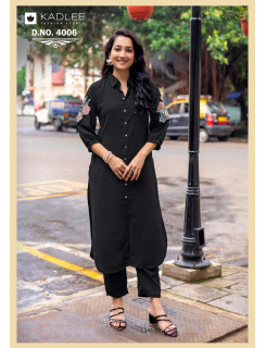 Kadlee Blue Bell Kurtis With Bottom Catalog at Wholesale Rate