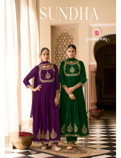 Rangoon Sundha Anarkali Suits Catalog at Wholesale Rate