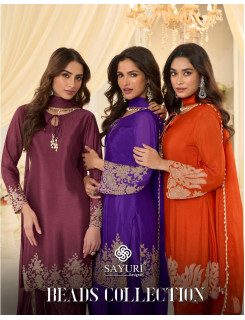 Sayuri Designer Beads Collection Pakistani Suits Catalog at Wholesale Rate Sayuri Designer Beads Collection Pakistani Suits Catalog at Wholesale Rate