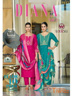 Woodee Diana Vol 2 Readymade Dress Catalog at Wholesale Rate