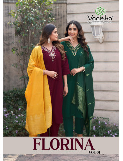 Vaniska Florina Readymade Dress Catalog at Wholesale Rate