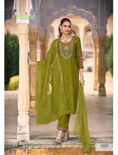 Karissa Goldy Readymade Dress Catalog at Wholesale Rate