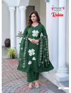 Mystic 9 Rabia Readymade Dress Catalog at Wholesale Rate 