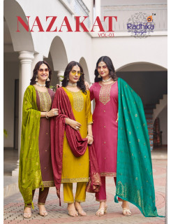 Radhika Lifestyle Nazakat Vol 3 Readymade Dress Catalog at Wholesale Rate