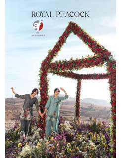 Anju Fabrics Royal Peacock Co Ord Set Catalog at Wholesale Rate