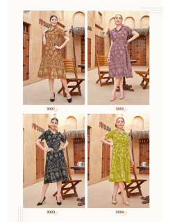 Kadlee Lady Hill One Piece Dress Catalog at Wholesale Rate