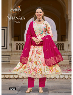 Radhika Lifestyle Shanaya Vol 2 Printed Salwar Kameez Catalog at Wholesale Rate