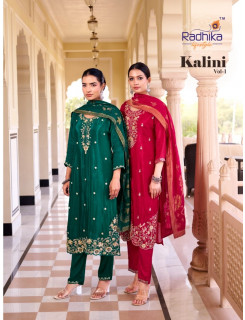 Radhika Lifestyle Kalini Readymade Dress Catalog at Wholesale Rate