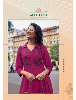 Mittoo Kurti Angoori One Piece Dress Catalog at Wholesale Rate