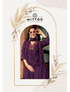 Mittoo Kurti Street Wear Readymade Dress Catalog at Wholesale Rate