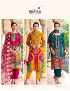 Radhika Lifestyle Ziana Printed Salwar Kameez Catalog at Wholesale Rate