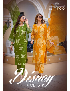 Mittoo Kurti Disney Vol 3 Printed Salwar Kameez Catalog at Wholesale Rate Mittoo Kurti Disney Vol 3 Printed Salwar Kameez Catalog at Wholesale Rate