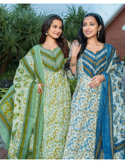 Aarvee Creation Setwise 2 Cotton Salwar Kameez Size Set at Wholesale Rate Aarvee Creation Setwise 2 Cotton Salwar Kameez Size Set at Wholesale Rate