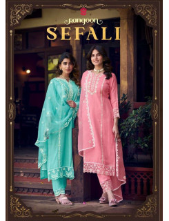 Rangoon Sefali Readymade Dress Catalog at Wholesale Rate