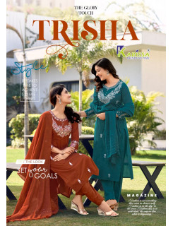 Karissa Trisha Readymade Dress Catalog at Wholesale Rate
