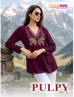 Tips And Tops Pulpy Vol 16 Ladies Tops Catalog at Wholesale Rate