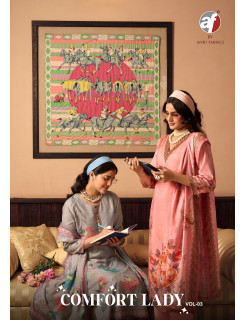 Anju Fabrics Comfort Lady Vol 3 Cotton Salwar Kameez Catalog at Wholesale Rate