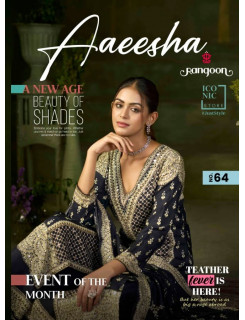 Rangoon Aaeesha Designer Wedding Party Salwar Suits Catalog at Wholesale Rate