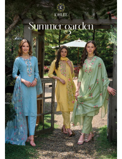 Kailee Fashion Summer Garden Cotton Salwar Kameez Catalog at Wholesale Rate