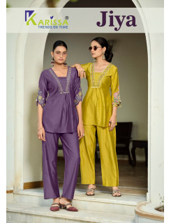 Karissa Jiya Co Ord Set Catalog at Wholesale Rate
