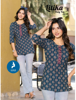 Kaya Kurti Litika Printed Kurtis Catalog at Wholesale Rate