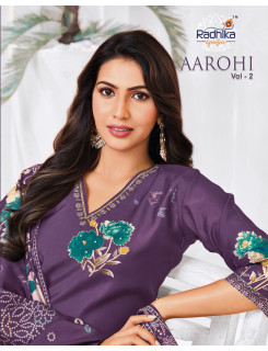 Radhika Lifestyle Aarohi Vol 2 Readymade Dress Catalog at Wholesale Rate