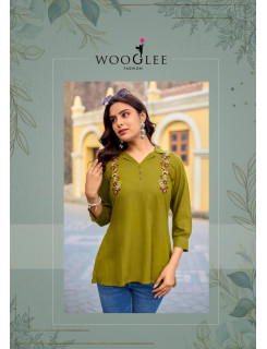 Wooglee Fashion Liyana Ladies Tops Catalog at Wholesale Rate