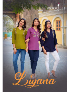 Wooglee Fashion Liyana Ladies Tops Catalog at Wholesale Rate
